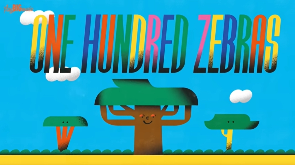 一百隻斑馬 小啼大作兒童音樂One Hundred Zebras by Play BIG Music